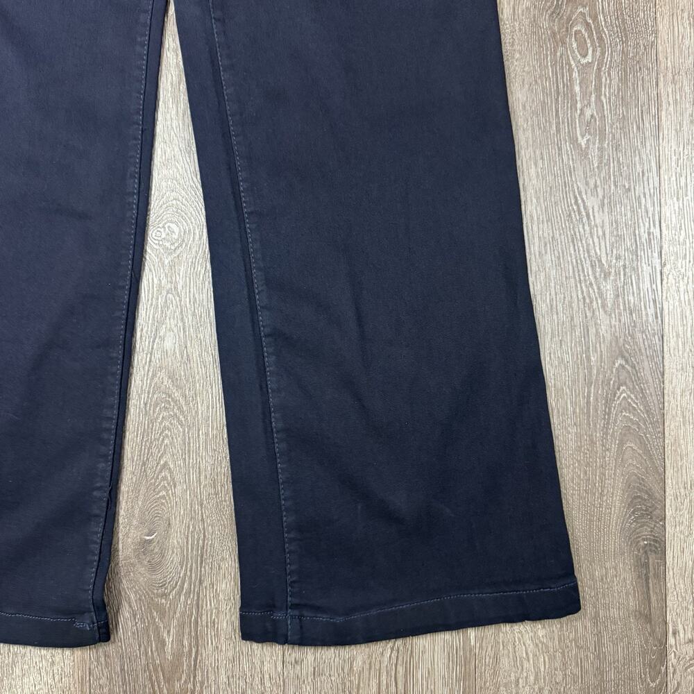Curve Appeal High Rise Wide Leg Jeans Size 10 / 30 Dark Wash Blue - Picture 4 of 11